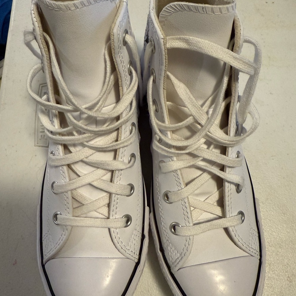 Converse Classic White High-Top Sneakers
